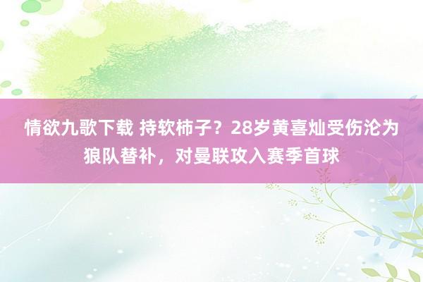 情欲九歌下载 持软柿子？28岁黄喜灿受伤沦为狼队替补，对曼联攻入赛季首球